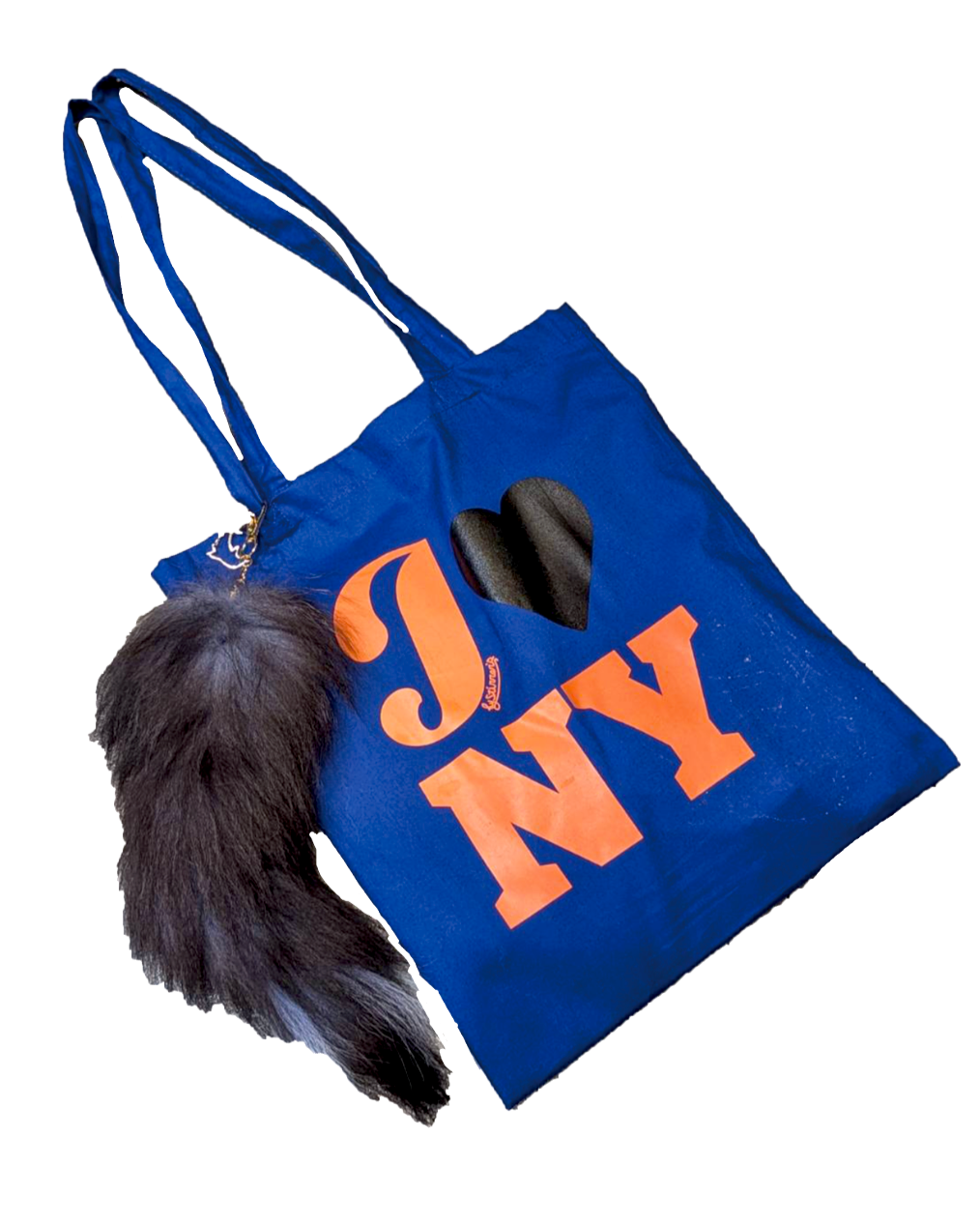 SAUCE ORIGINAL I♡NY TOTE BAG:BLUE