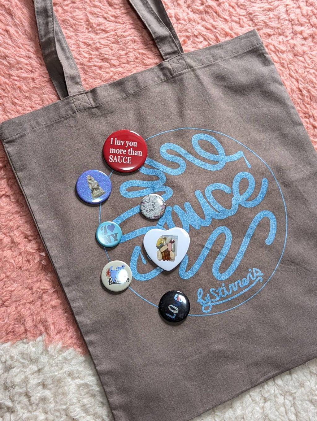 SAUCE ORIGINAL Button Badge Set