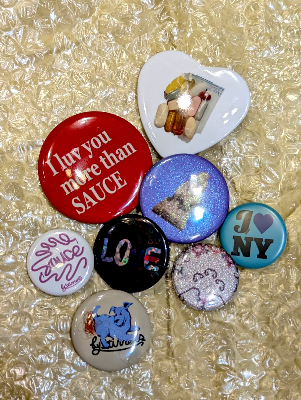SAUCE ORIGINAL Button Badge Set