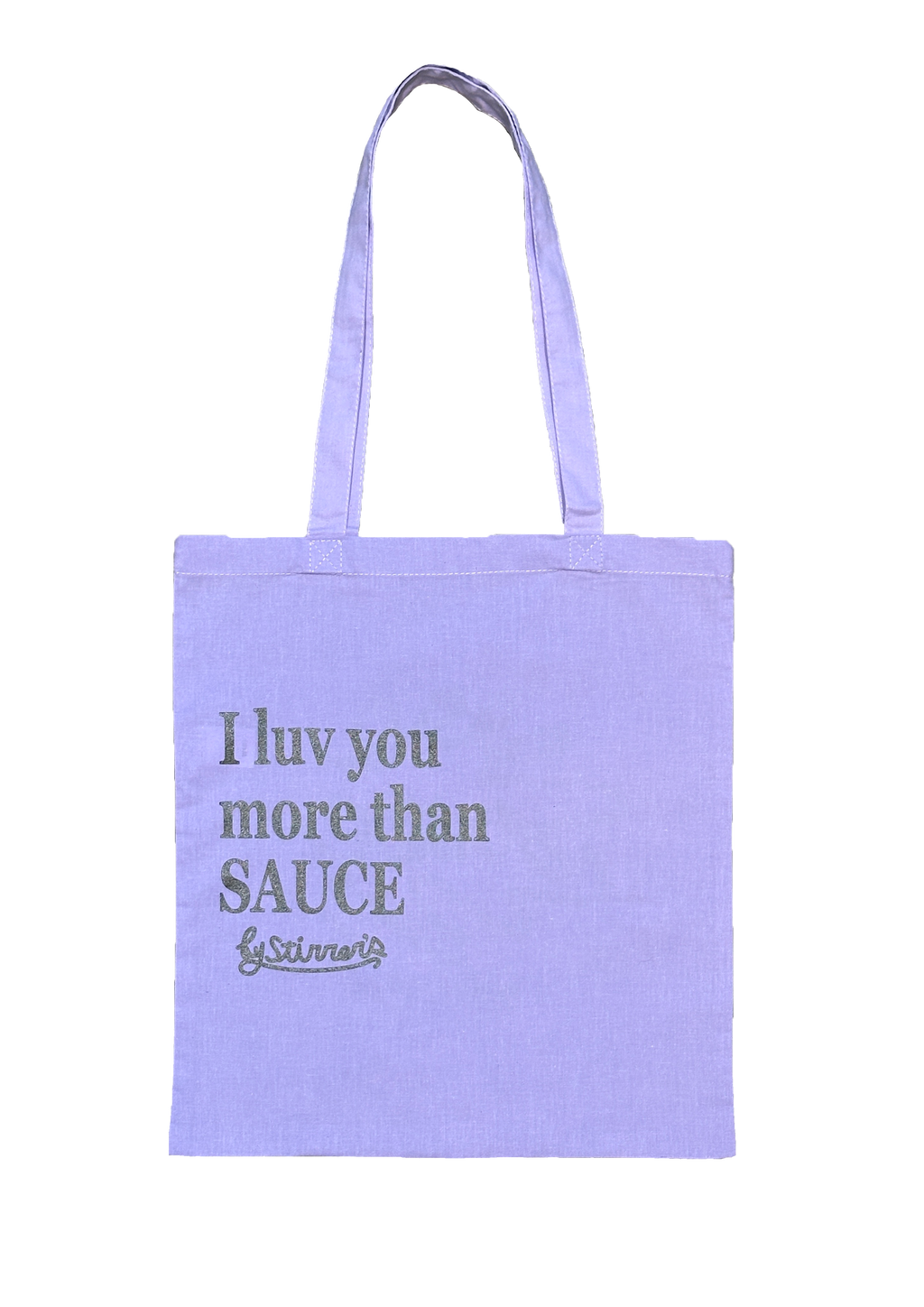 SAUCE 2-TIME TOTE BAG：PURPLE
