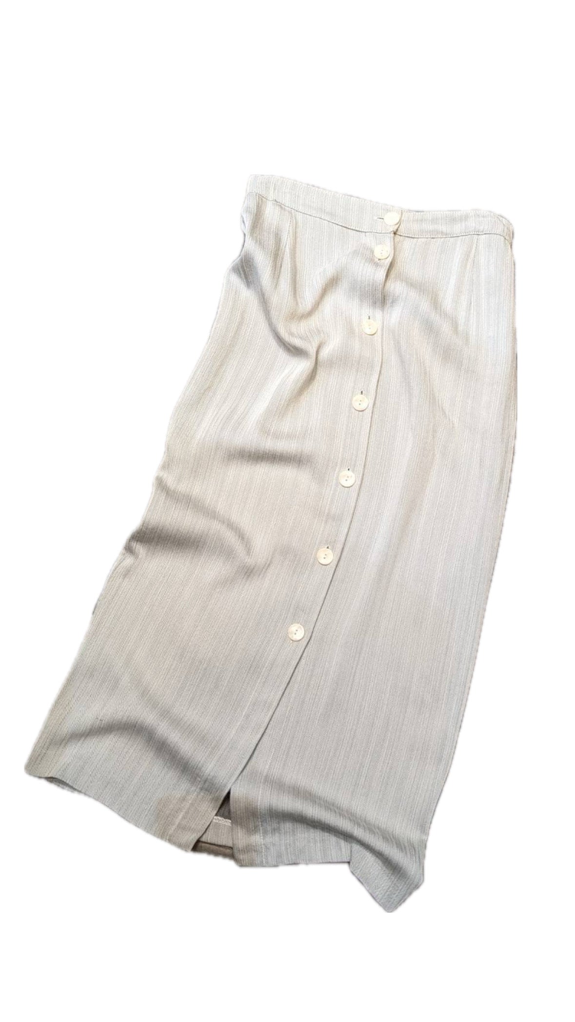 VINTAGE MANY BOTTAN LONG SKIRT