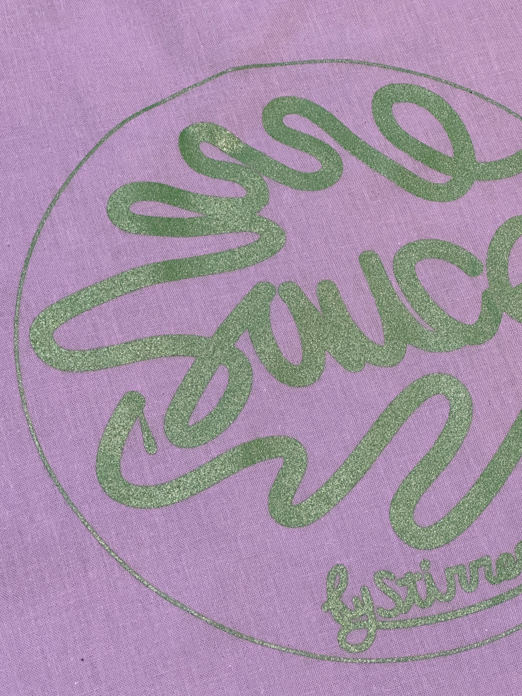 SAUCE 2-TIME TOTE BAG：PURPLE