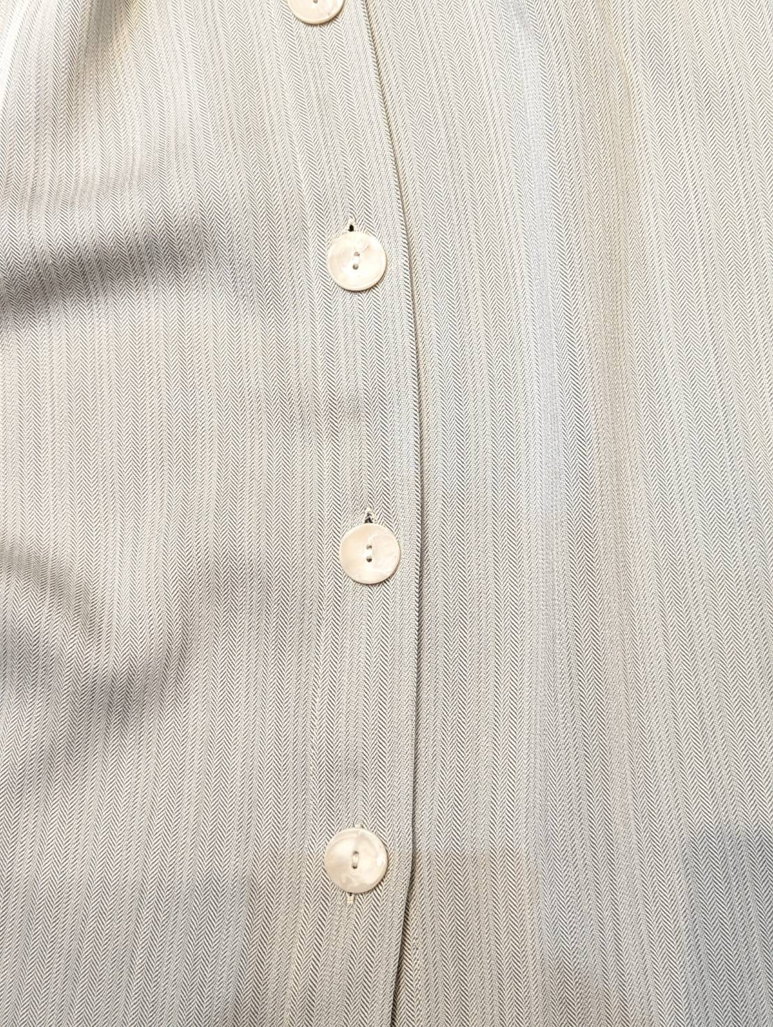 VINTAGE MANY BOTTAN LONG SKIRT