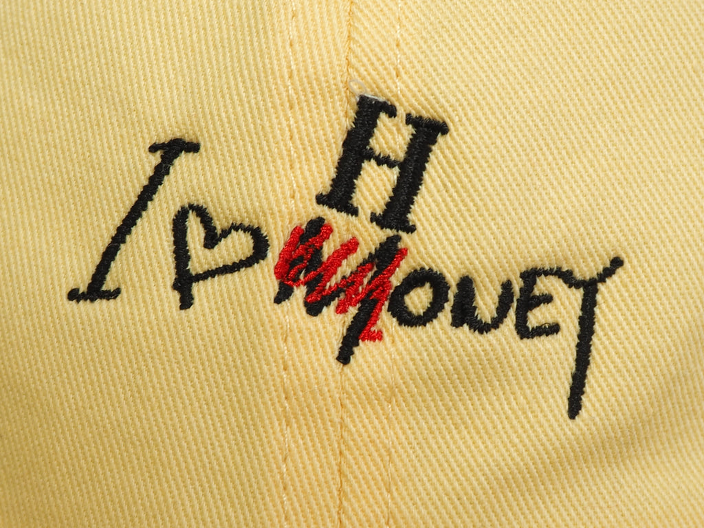 SAUCE original "TRUE LUV CAP":YELLOW