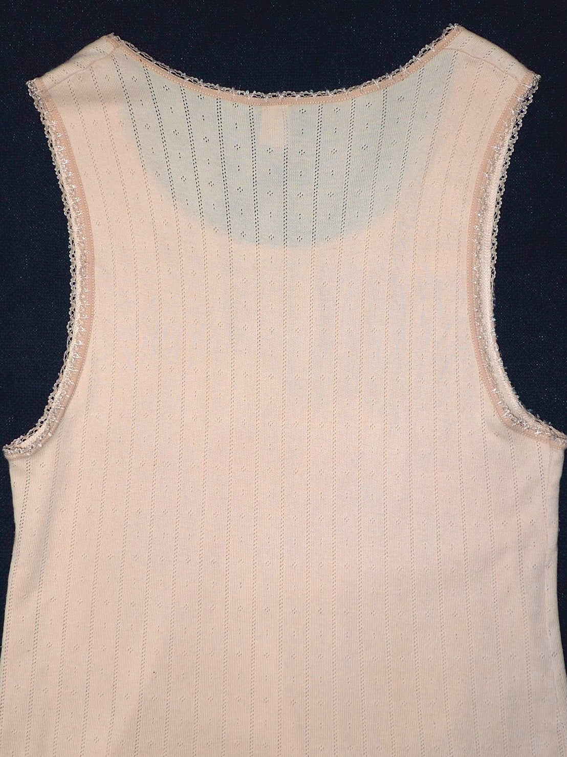 VINTAGE KNIT BABYPINK TANK