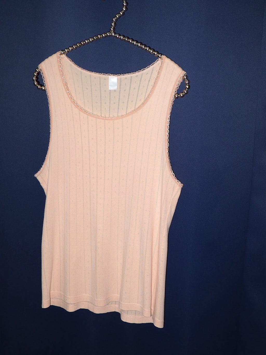 VINTAGE KNIT BABYPINK TANK