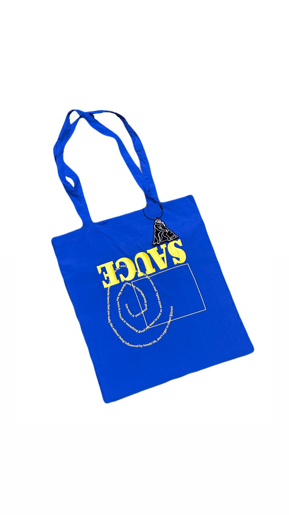 SAUCE original "HOUSE SAUCE NYLON TOTE BAG":BLUE