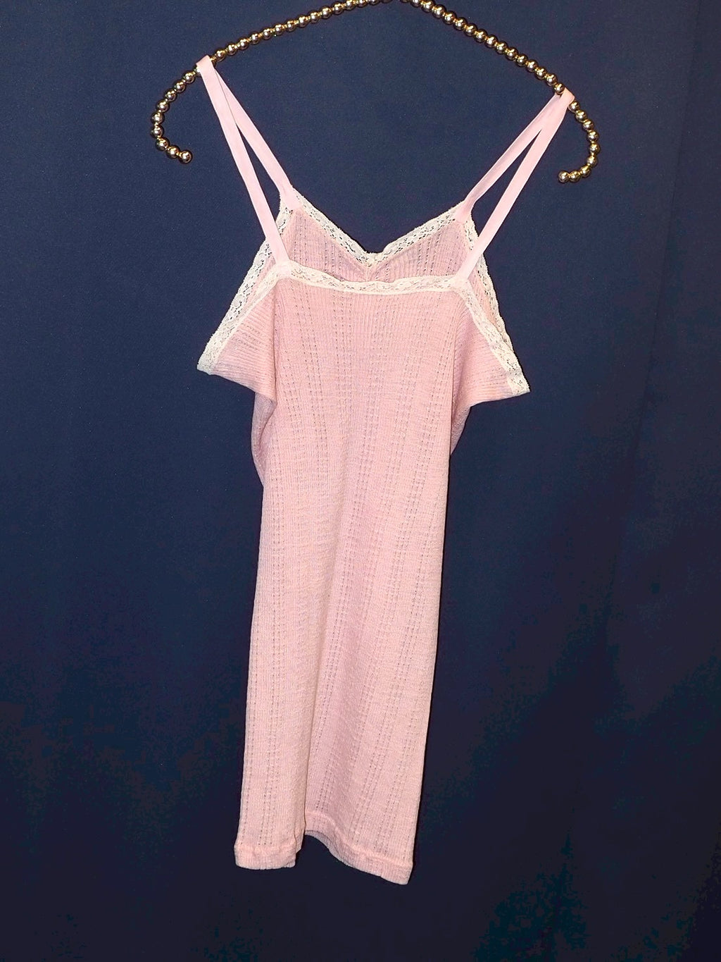 VINTAGE CAMISOLE:PALE PINK
