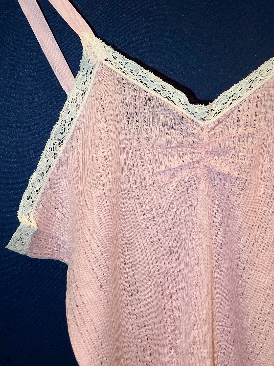 VINTAGE CAMISOLE:PALE PINK