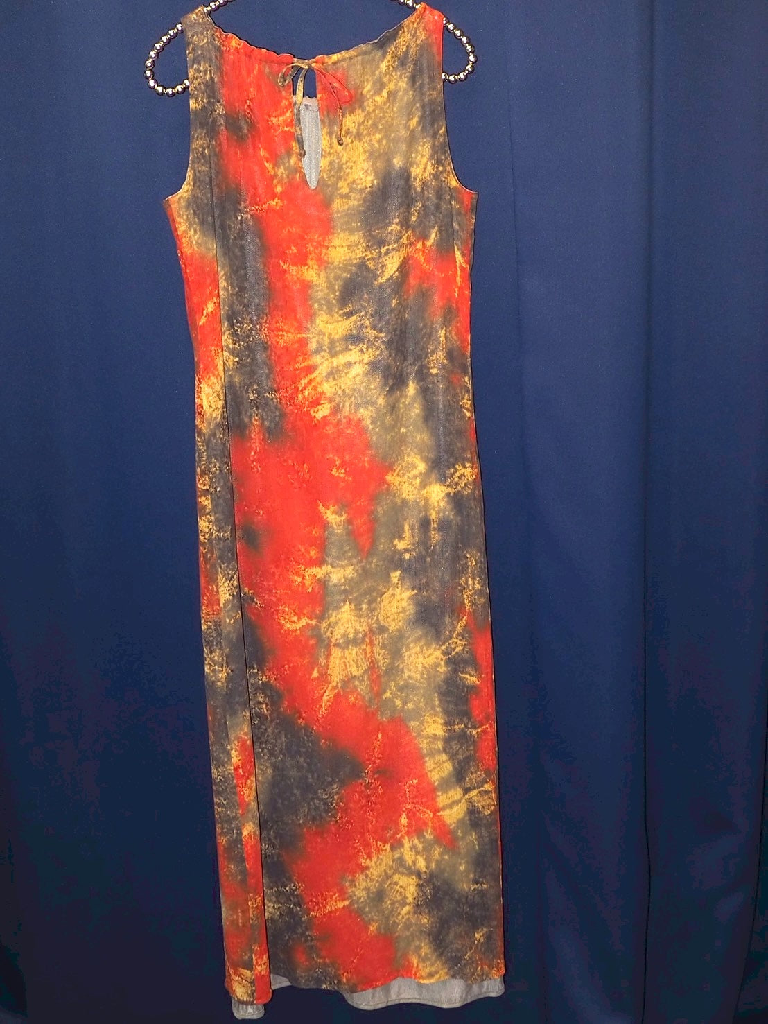 graphic LONG dress