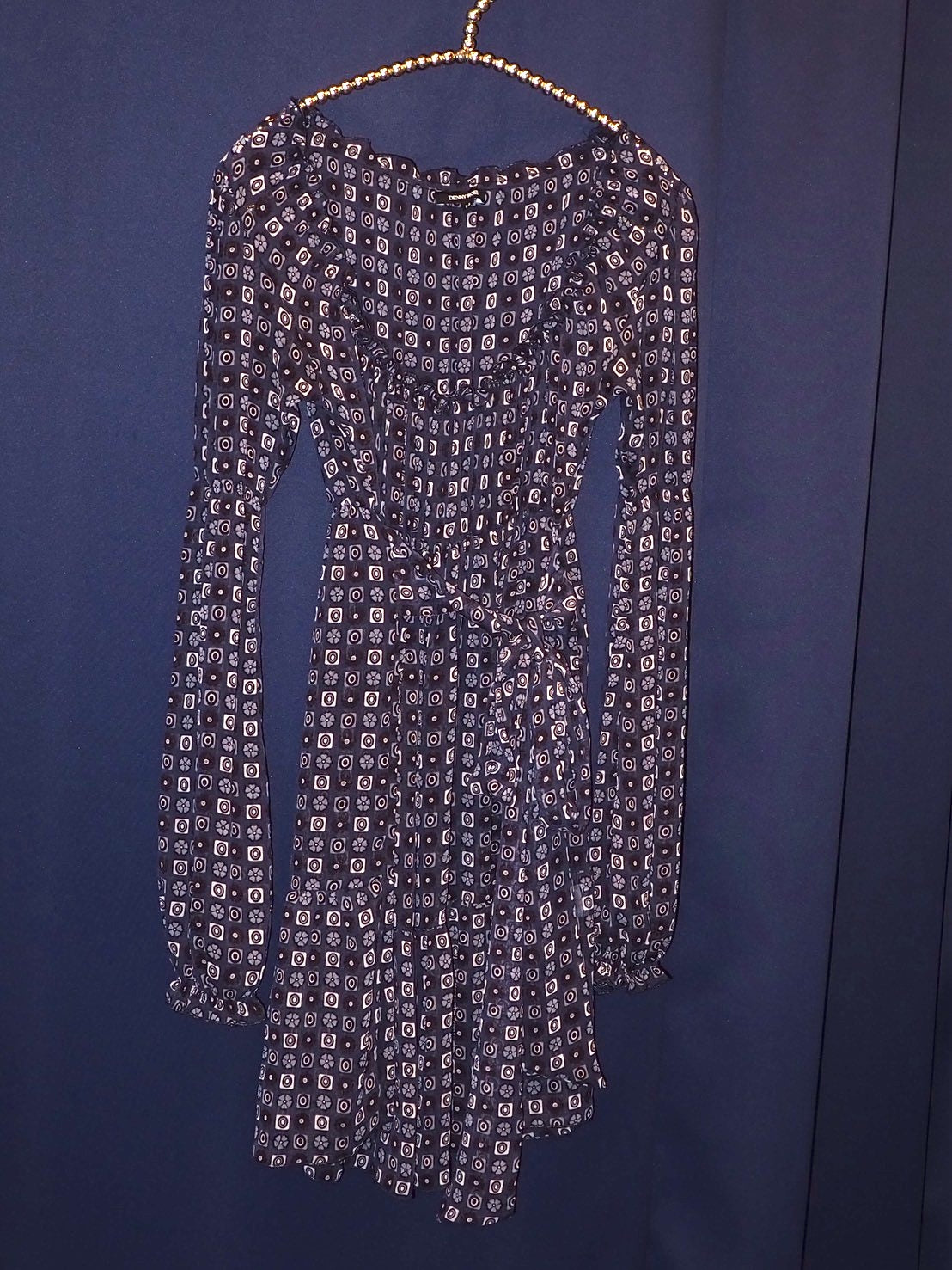 USED Sheer mini dress