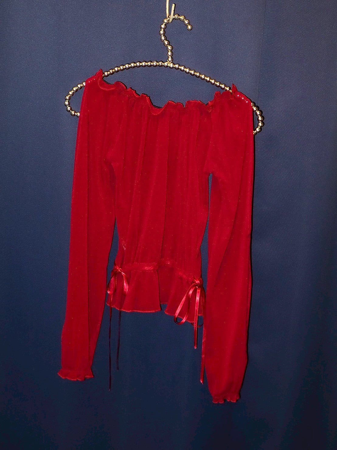 Sier arm open tunic