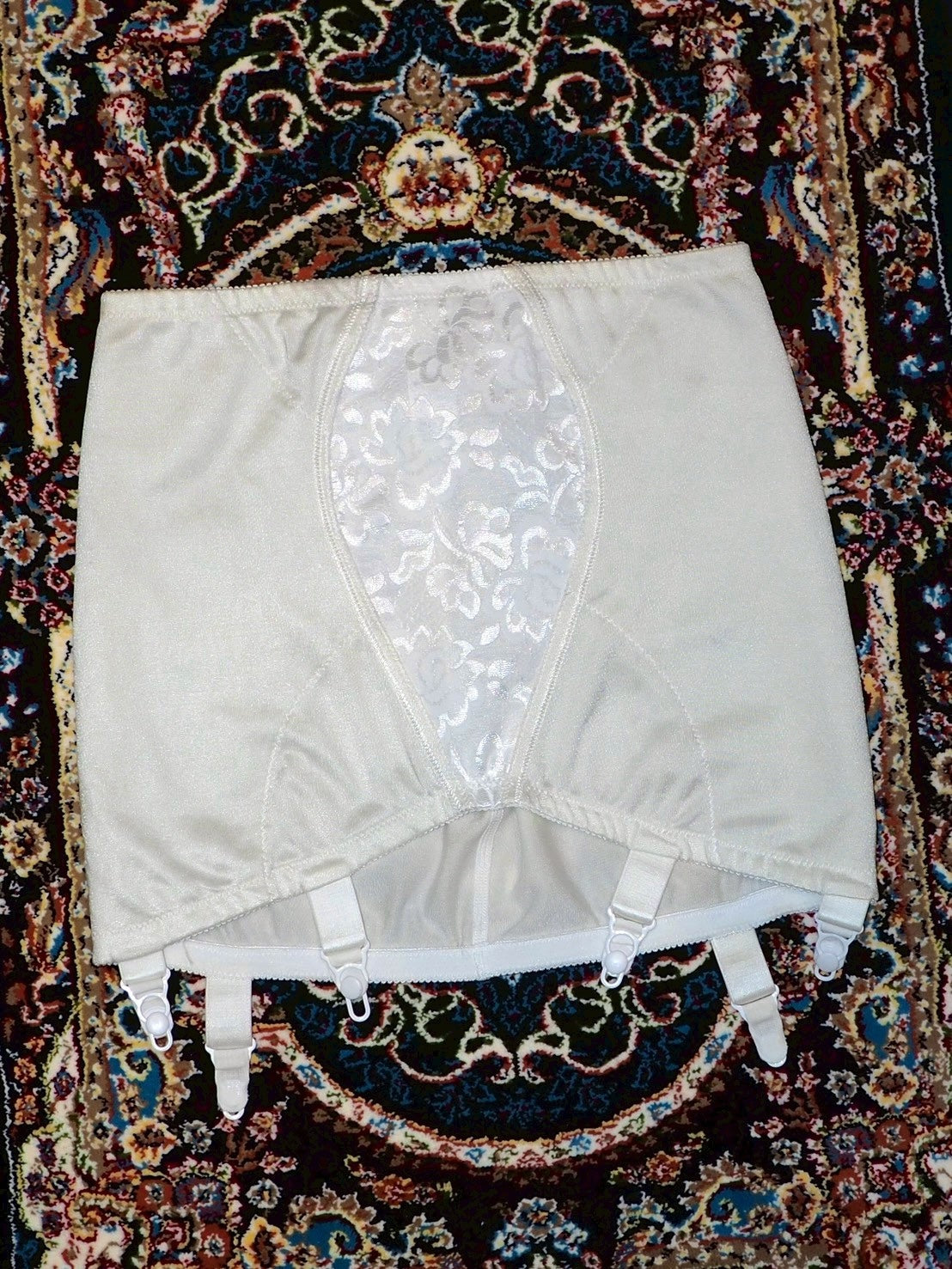 VINTAGE corset skirt flower
