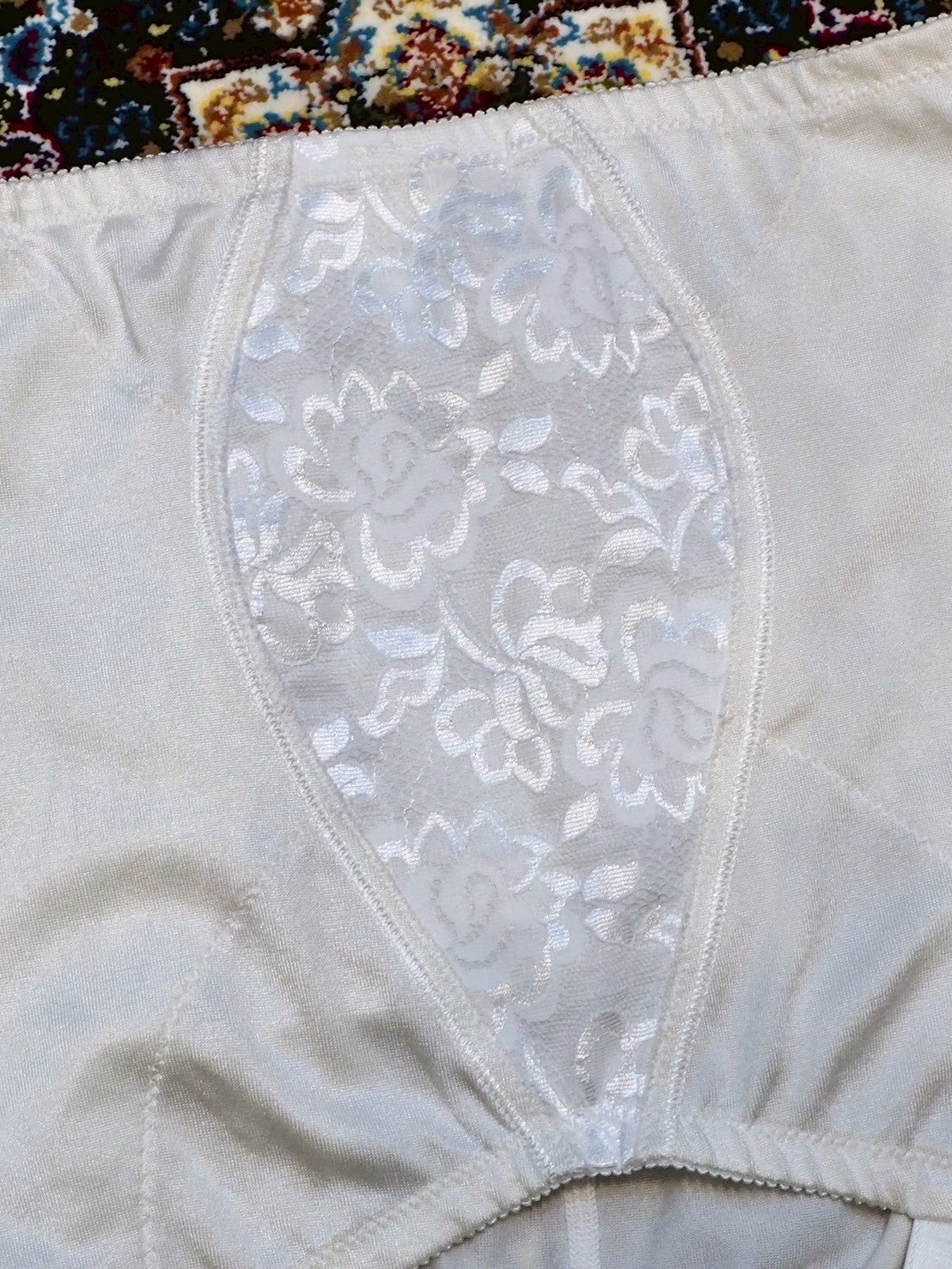 VINTAGE corset skirt flower