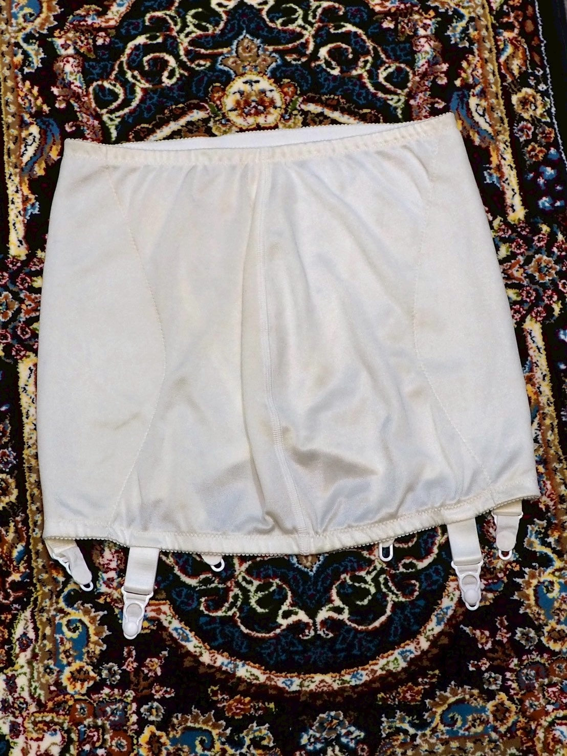 VINTAGE corset skirt flower