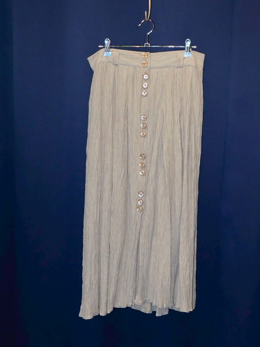 VINTAGE　Wrinkle processing　LONG SKIRT