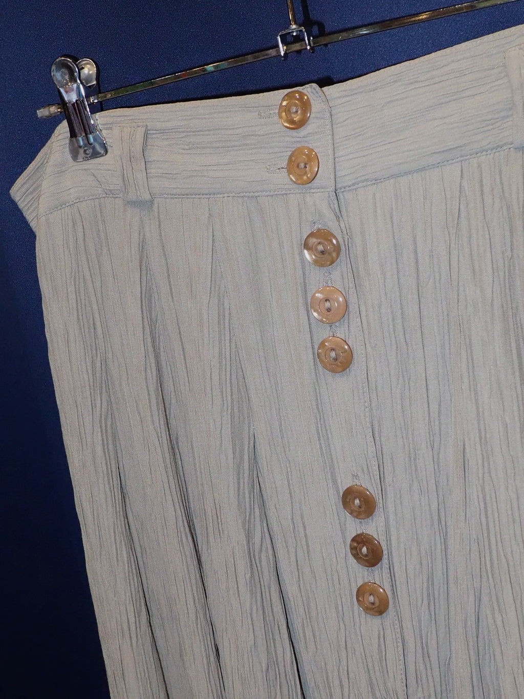 VINTAGE　Wrinkle processing　LONG SKIRT