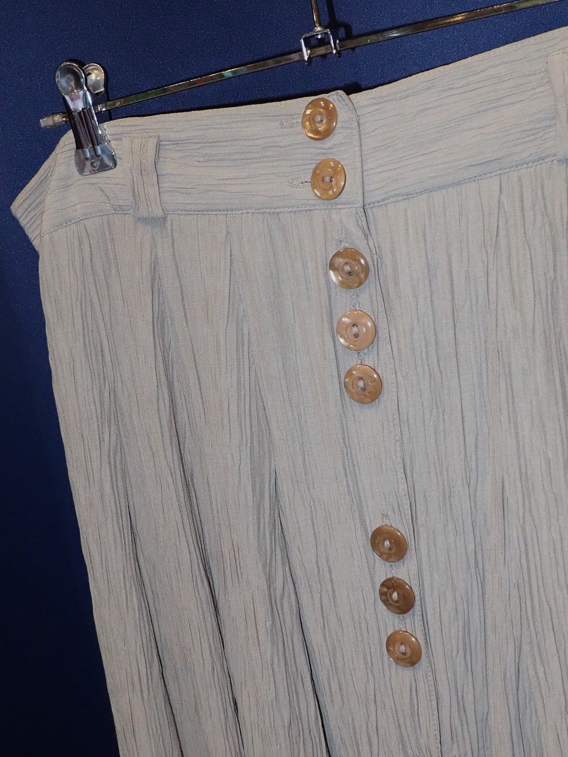 VINTAGE　Wrinkle processing　LONG SKIRT