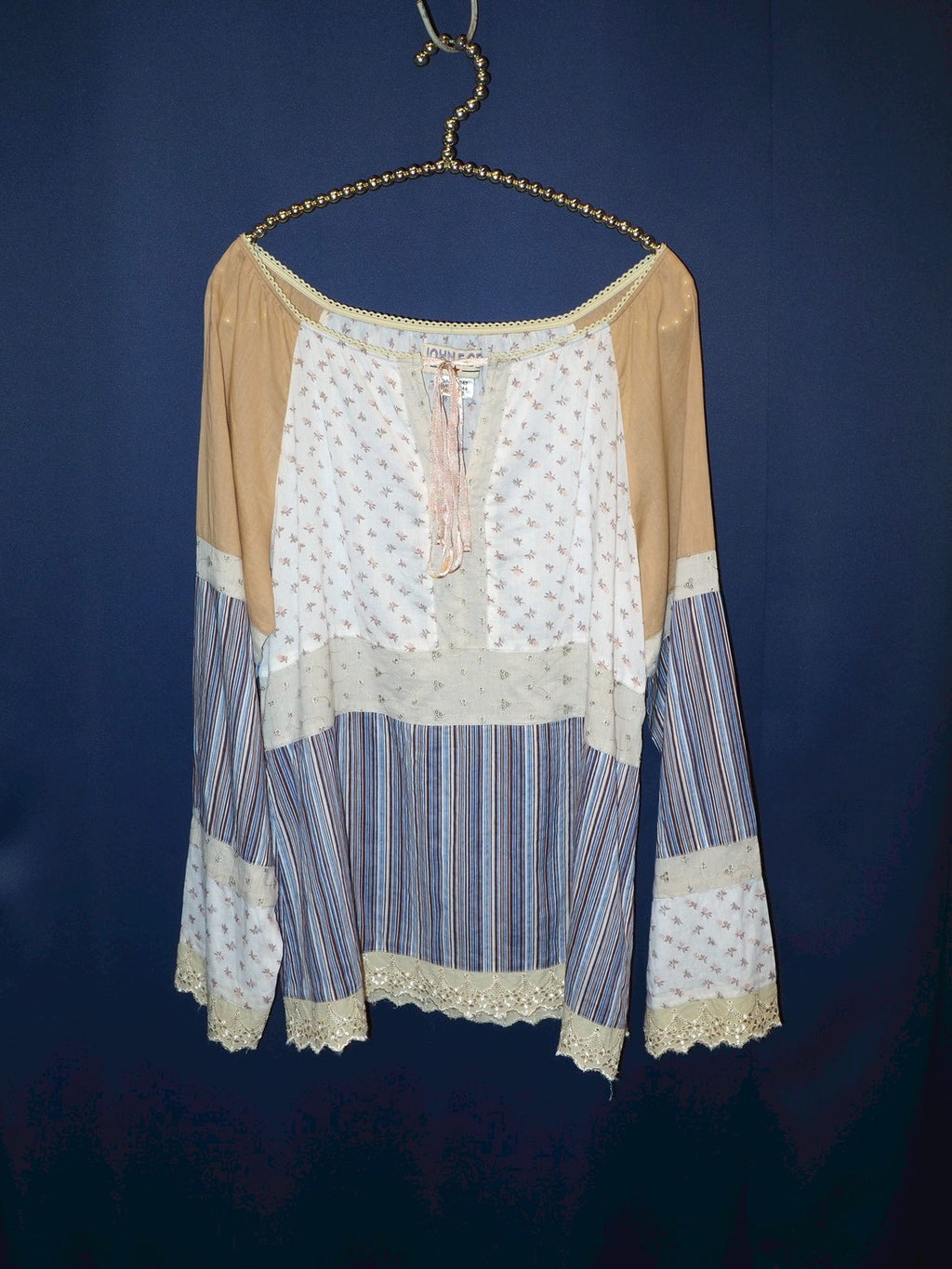 flower patchwork tops