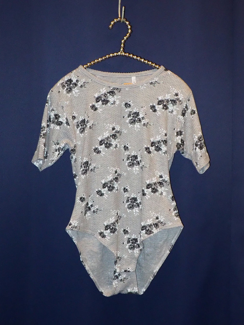 vintage flower leotard