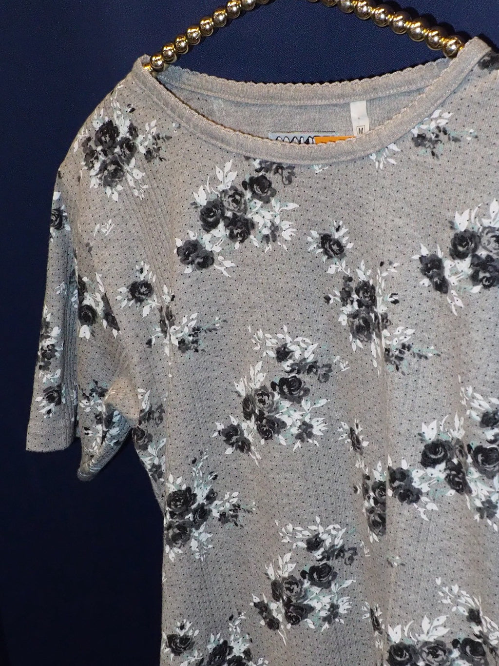 vintage flower leotard