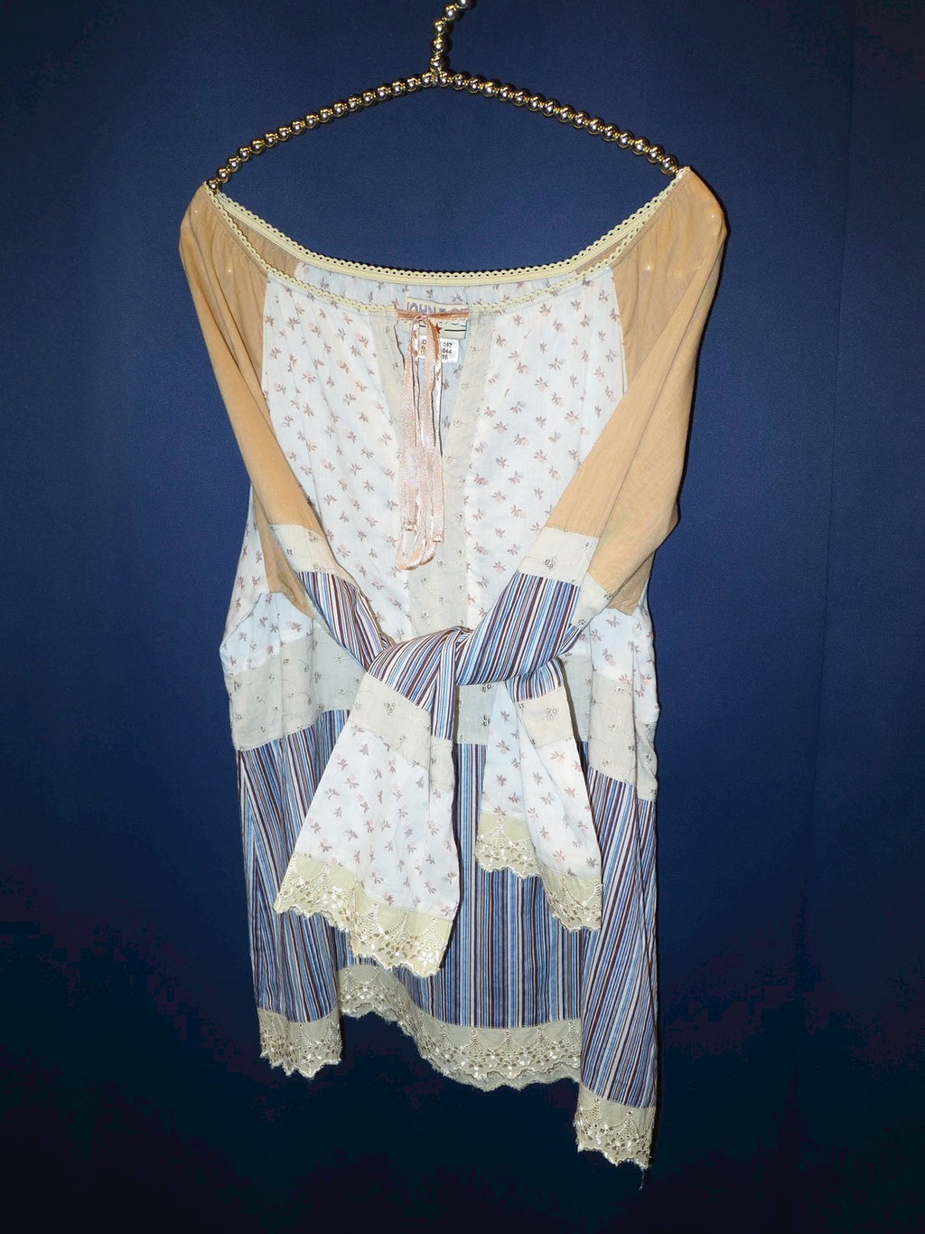 flower patchwork tops