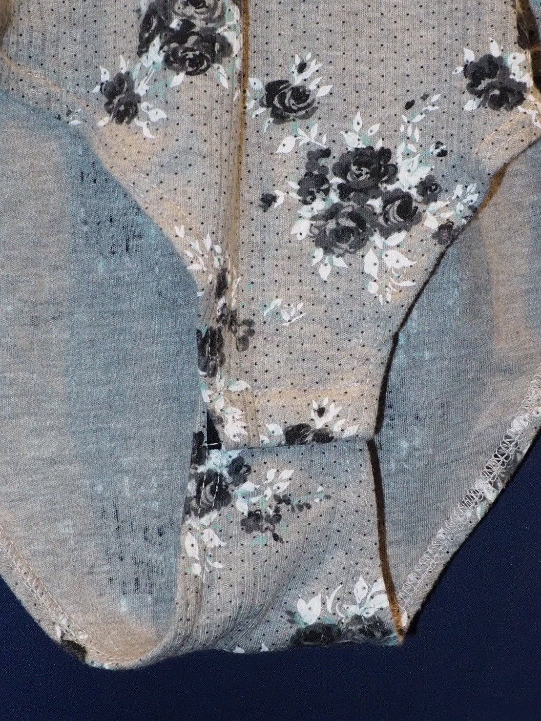 vintage flower leotard