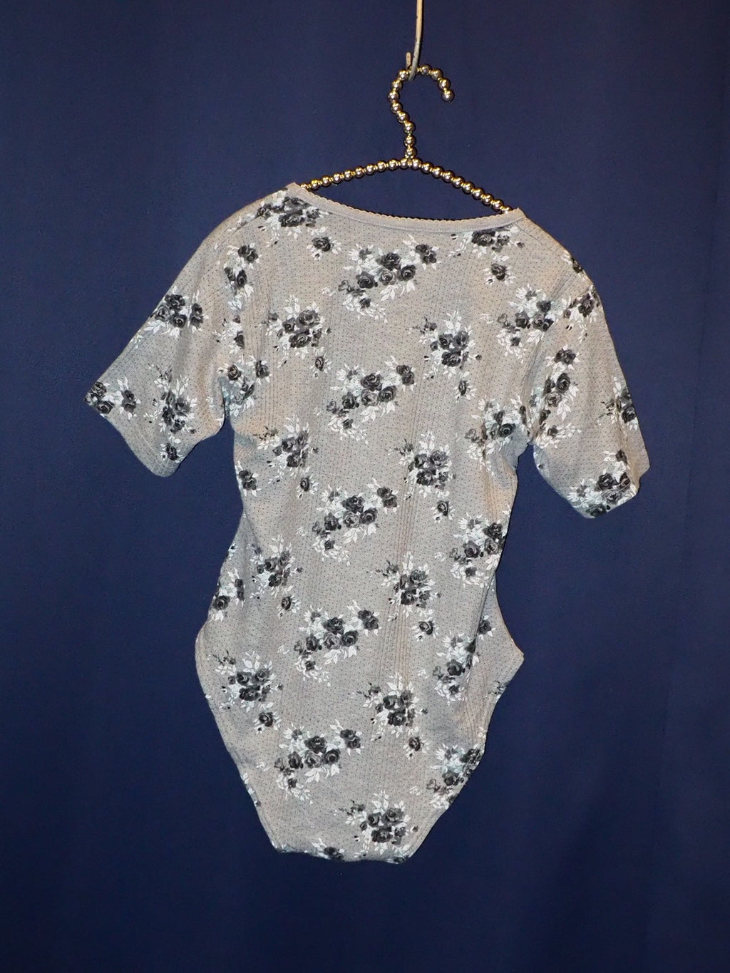 vintage flower leotard