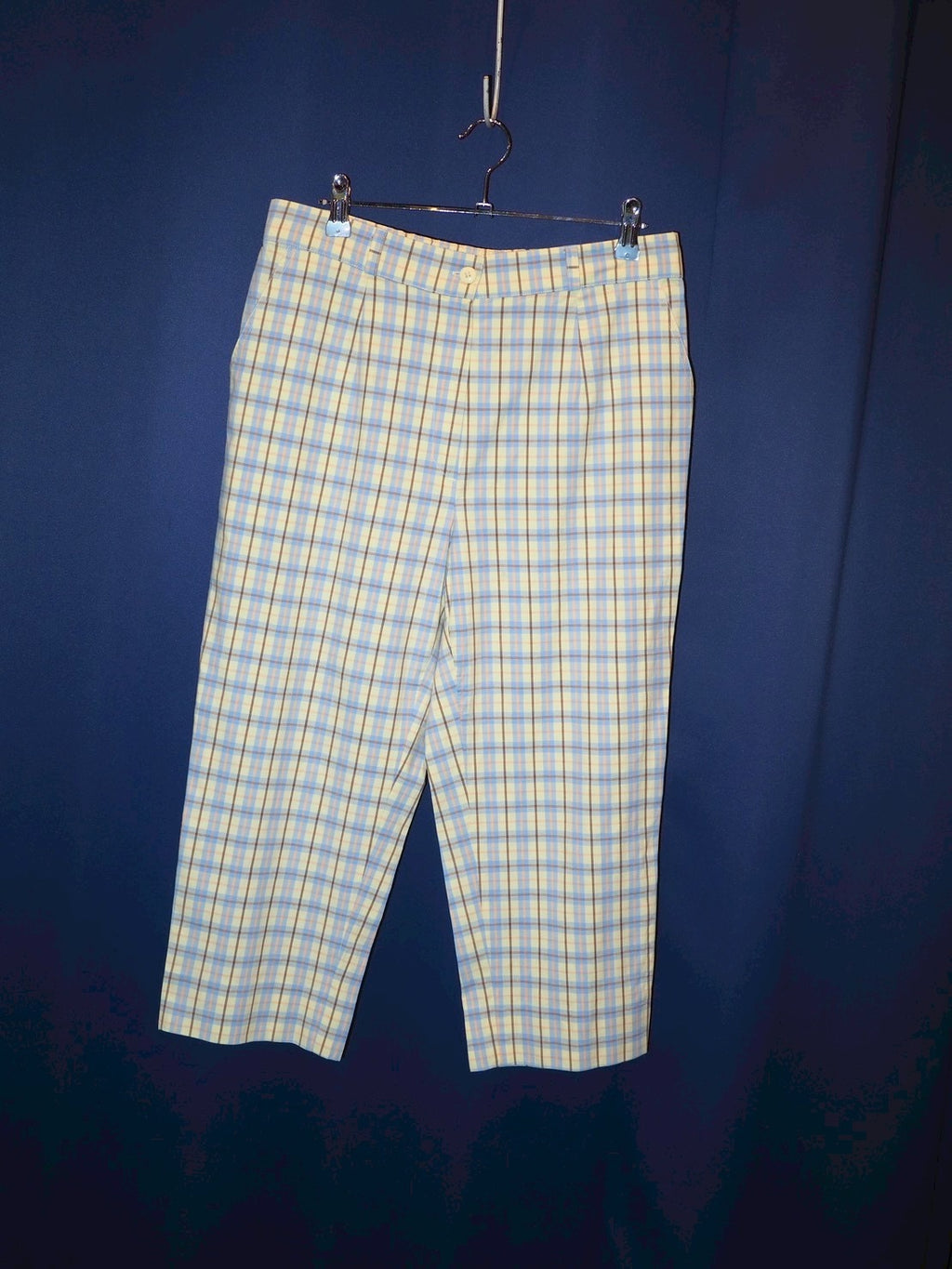 vintage check pants