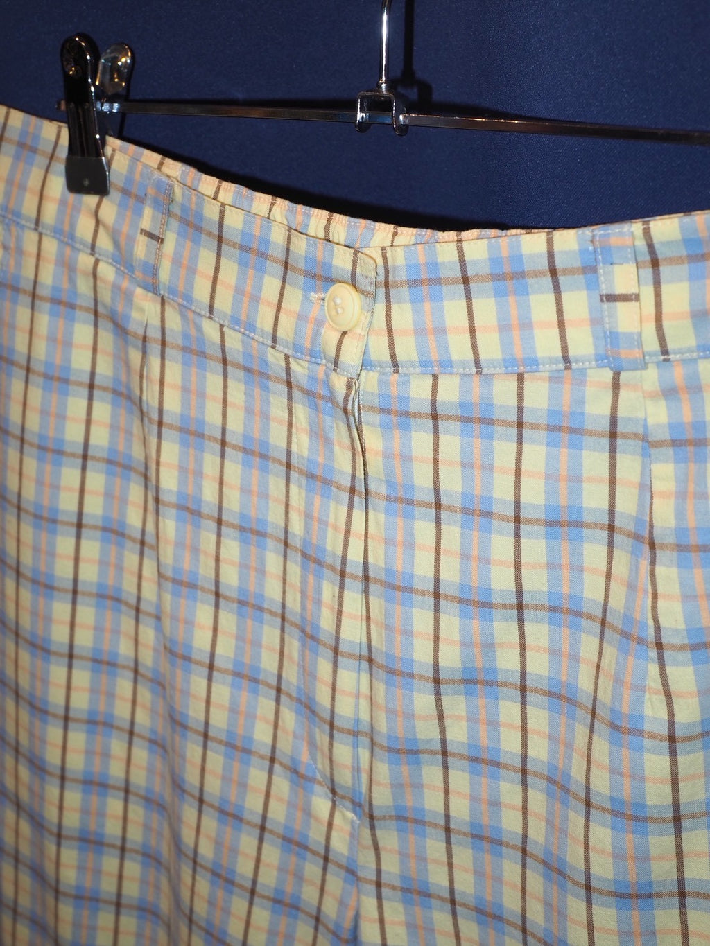vintage check pants