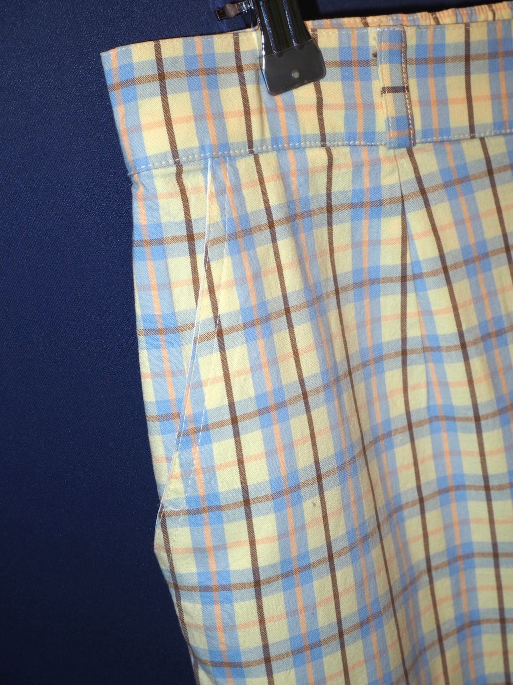 vintage check pants