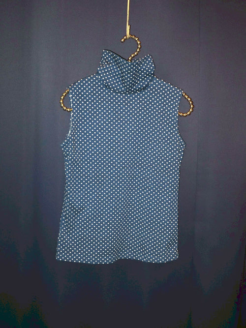 dot higth neck tops