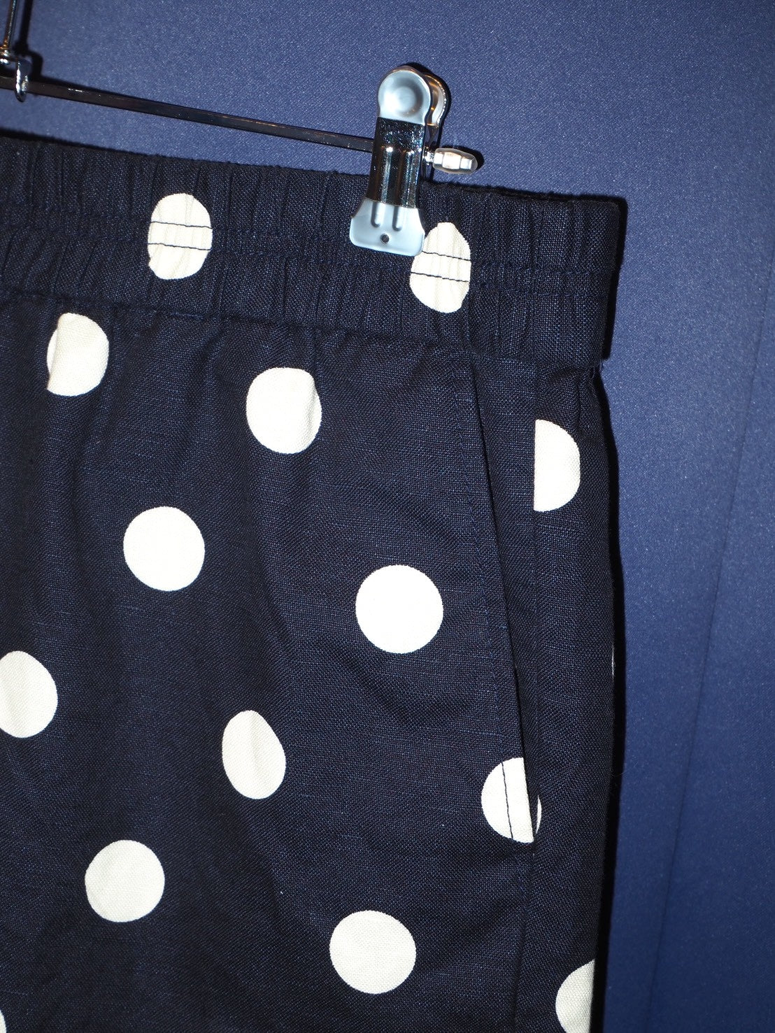 DOT NAVY SHORT PANTS
