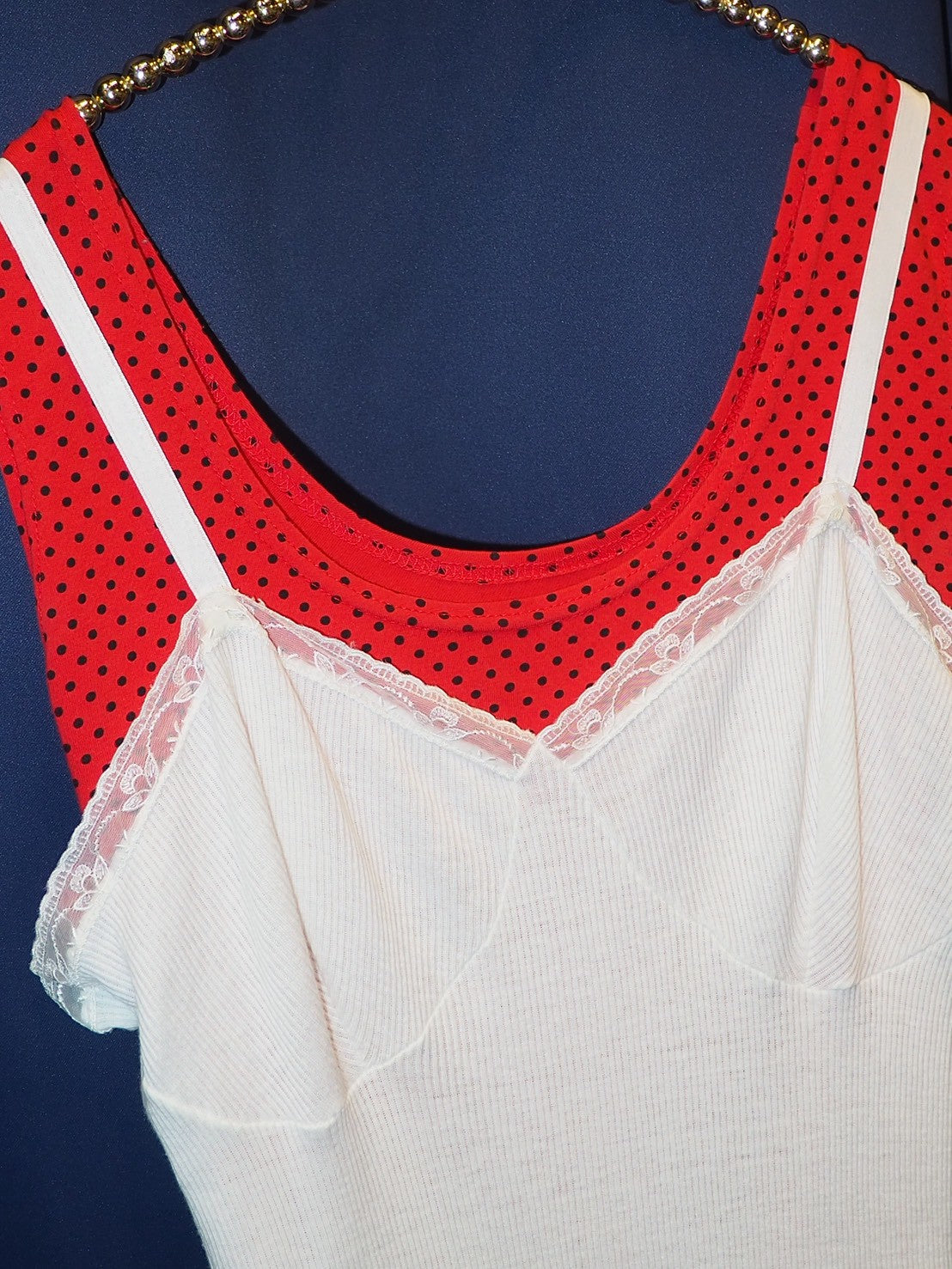 RED TANK TOP