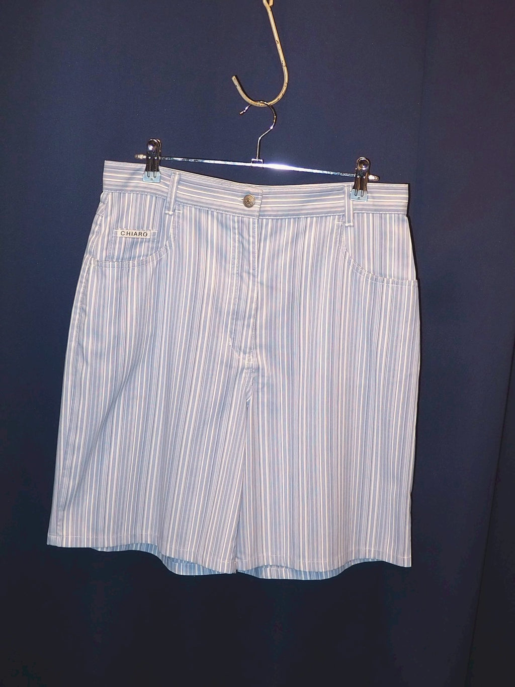 STRIPE HALF PANTS