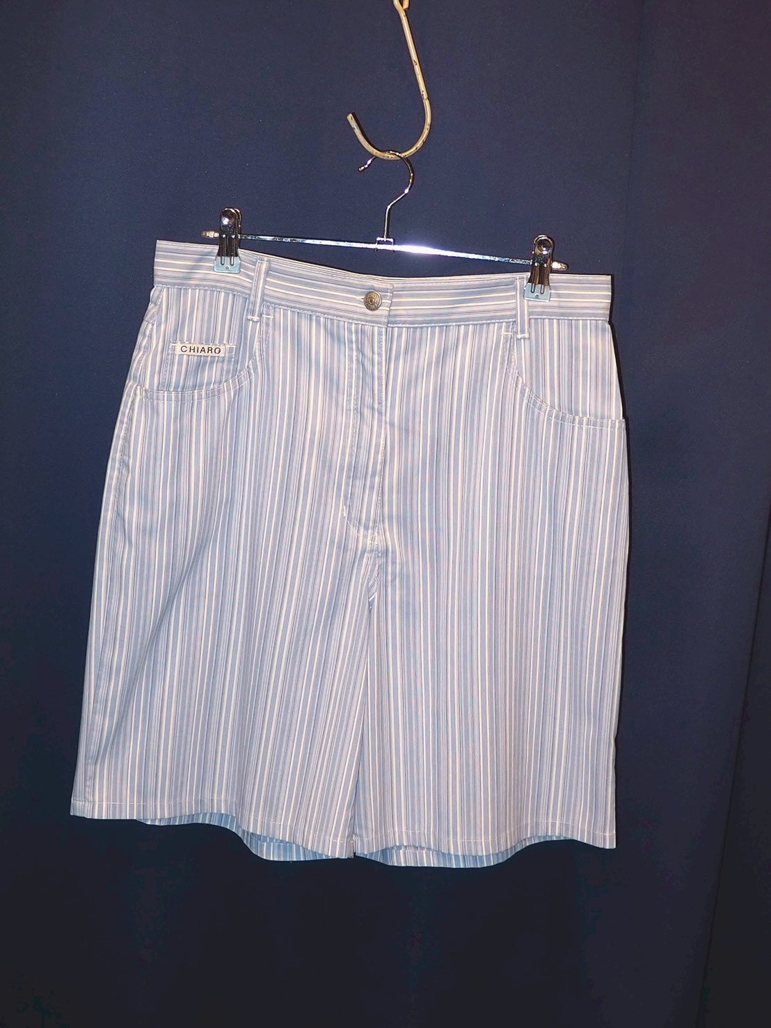 STRIPE HALF PANTS