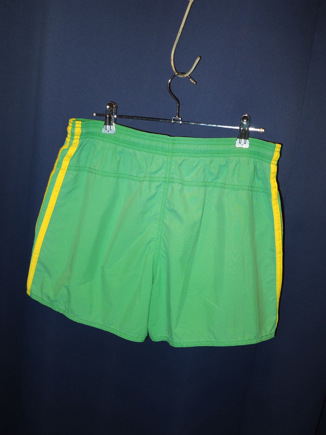 adidas green  running short pants