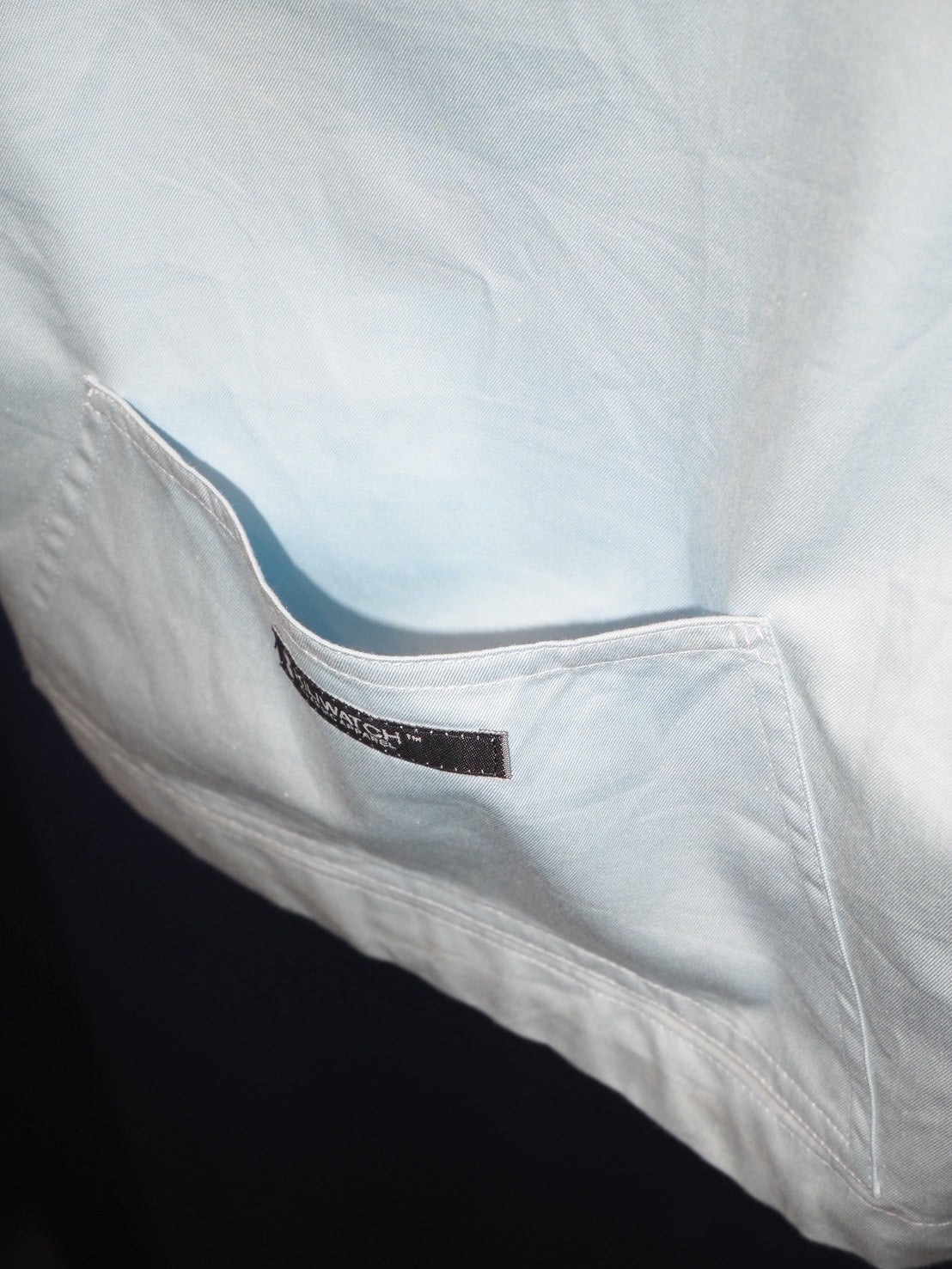 side ribbon pale blue camisole