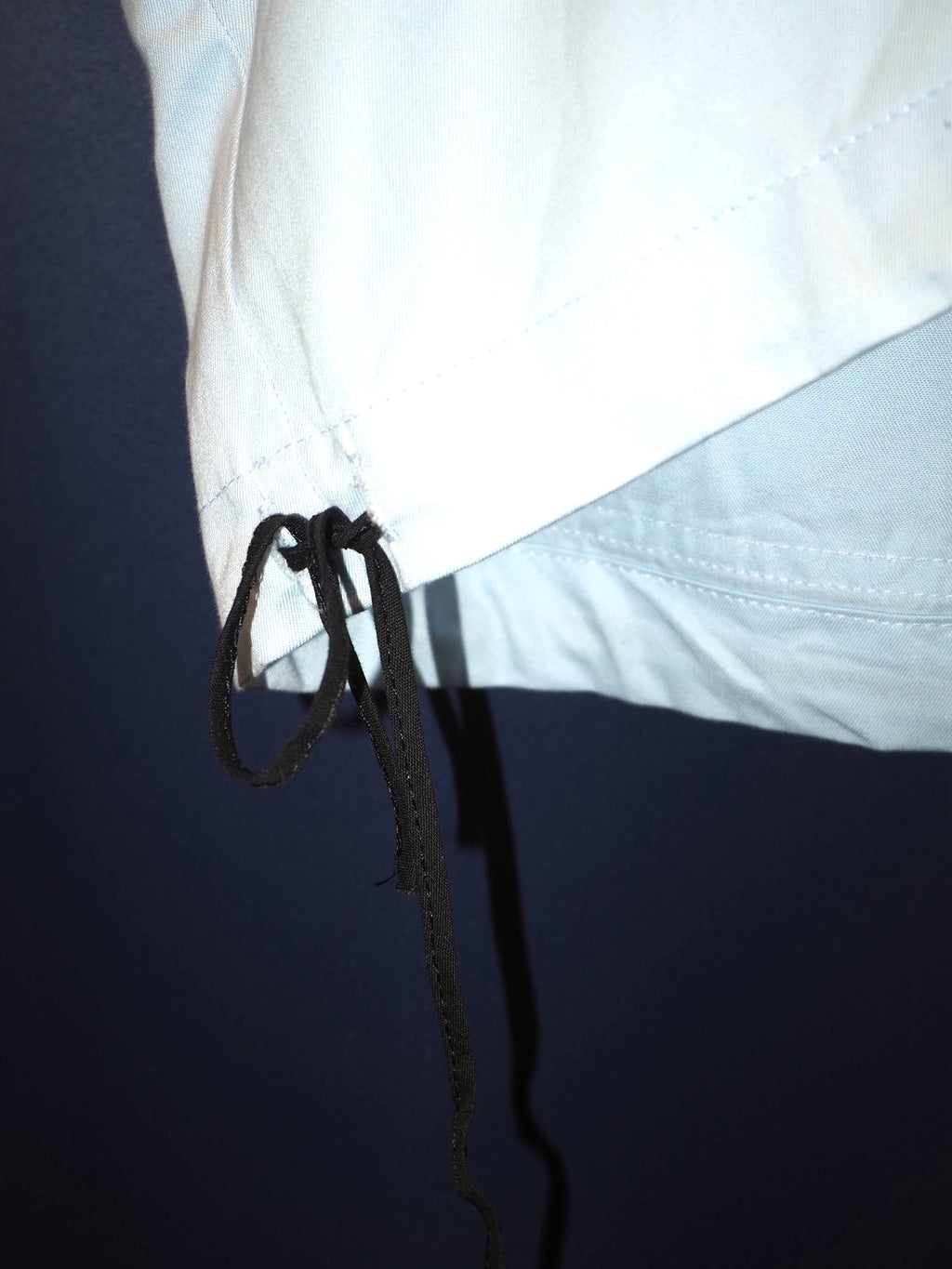 side ribbon pale blue camisole