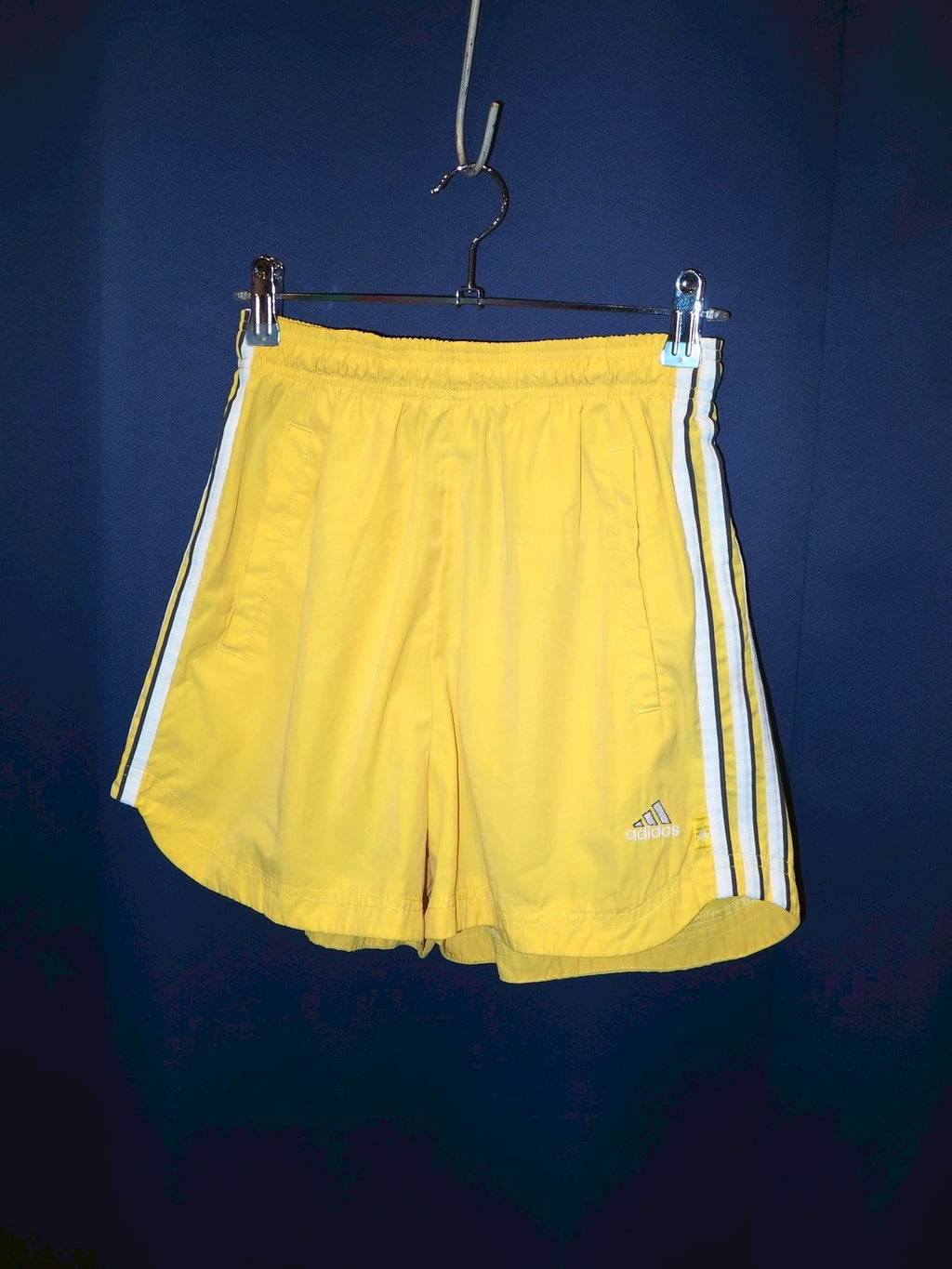 adidas yellow  running short pants
