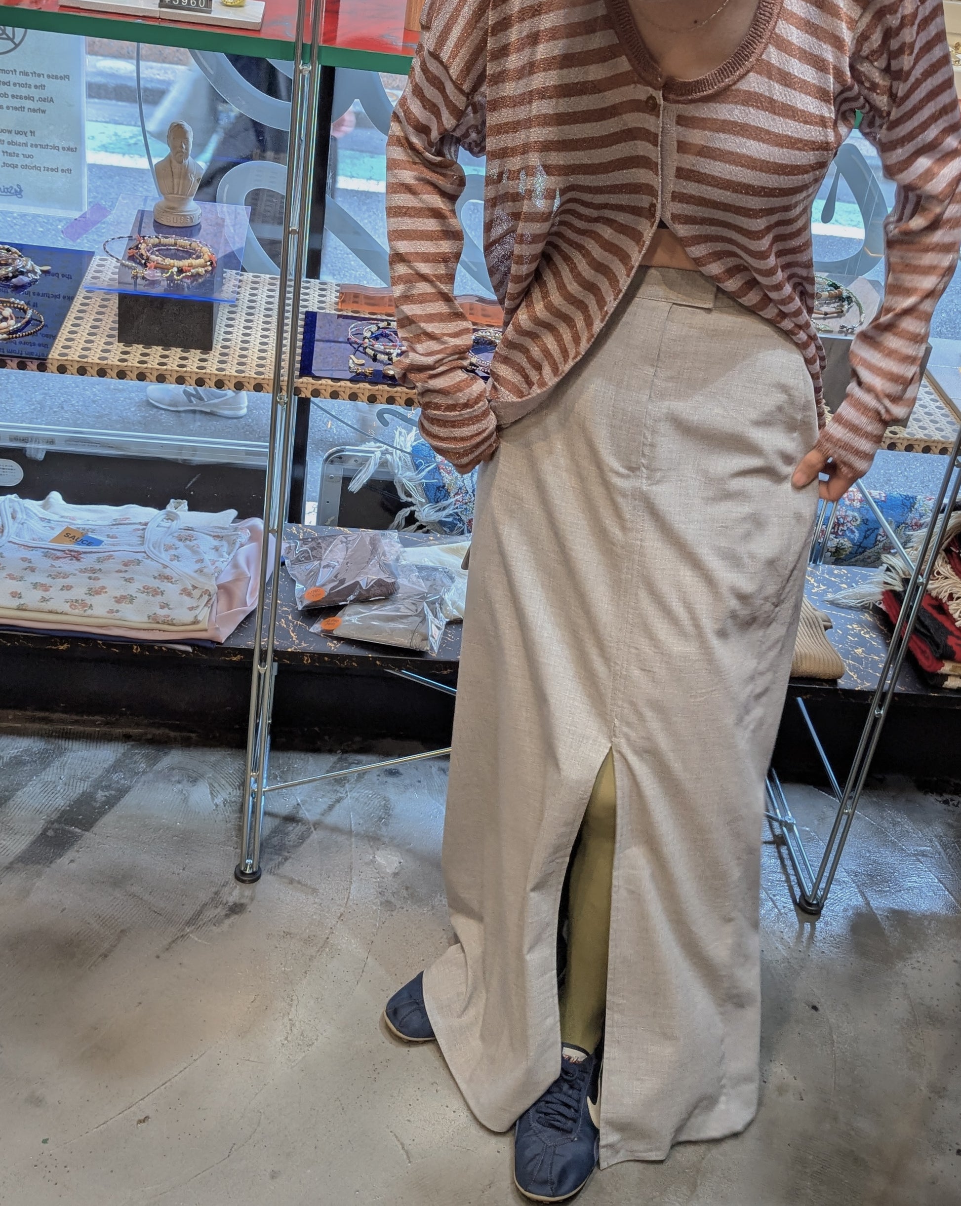 slacks LONG SKIRT