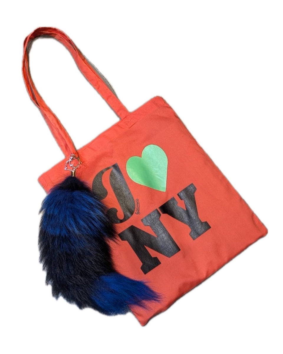 SAUCE ORIGINAL I♡NY TOTE BAG:PINK